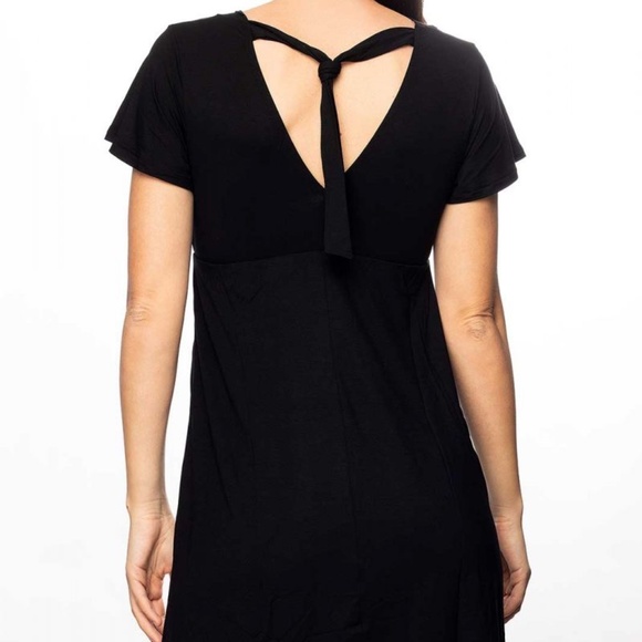 COPY - Bralissmo Antigel 14b La Chiquissima Mi-Length Beach Dress, Small, Black - Picture 2 of 2